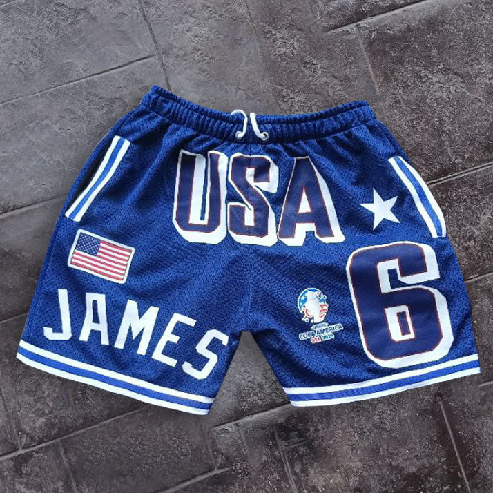 Sports style usa shorts