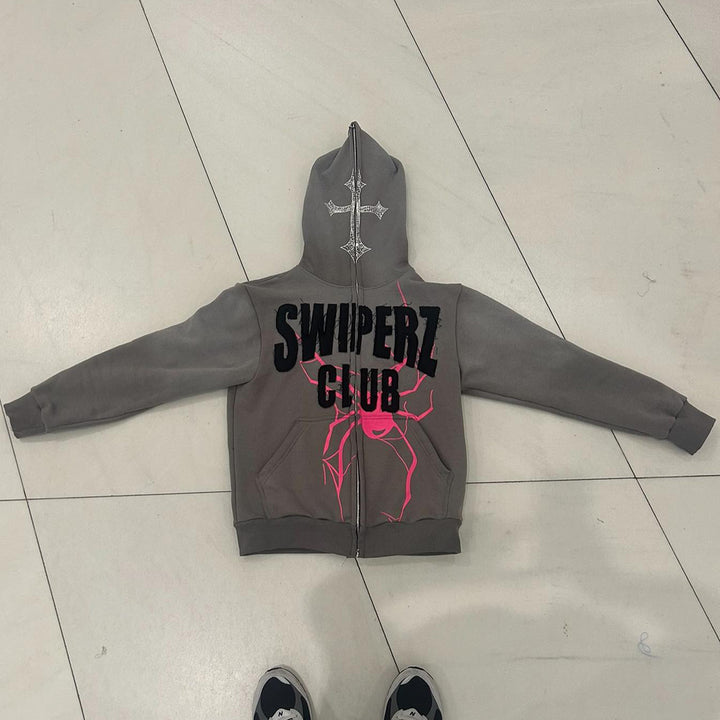 Spider Cross Full Zip Hoodie