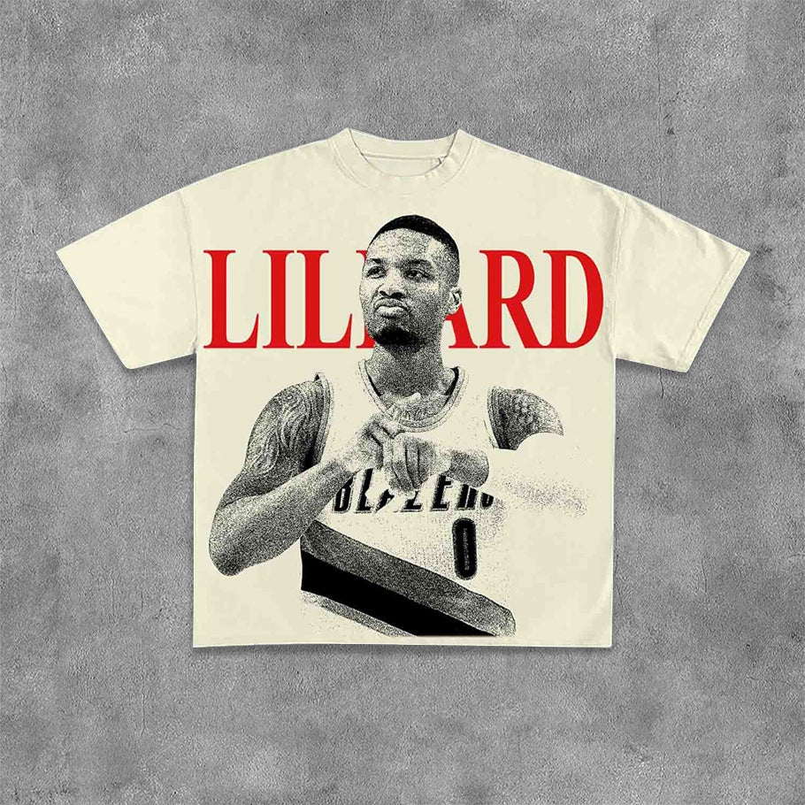 Lillard Print Short Sleeve T-Shirt