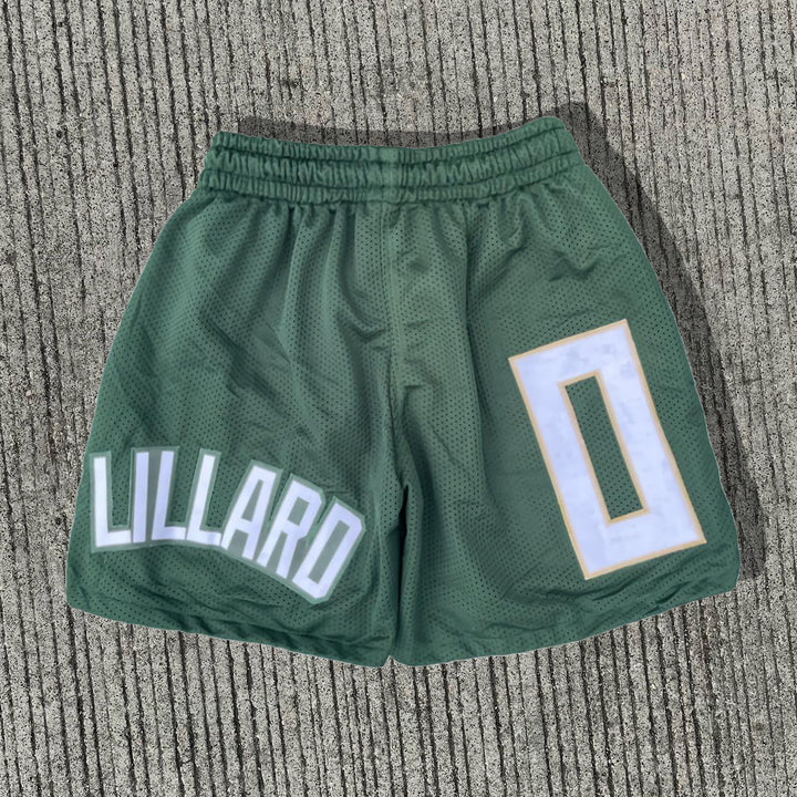 Bucks Casual Street Basketball Mesh Shorts