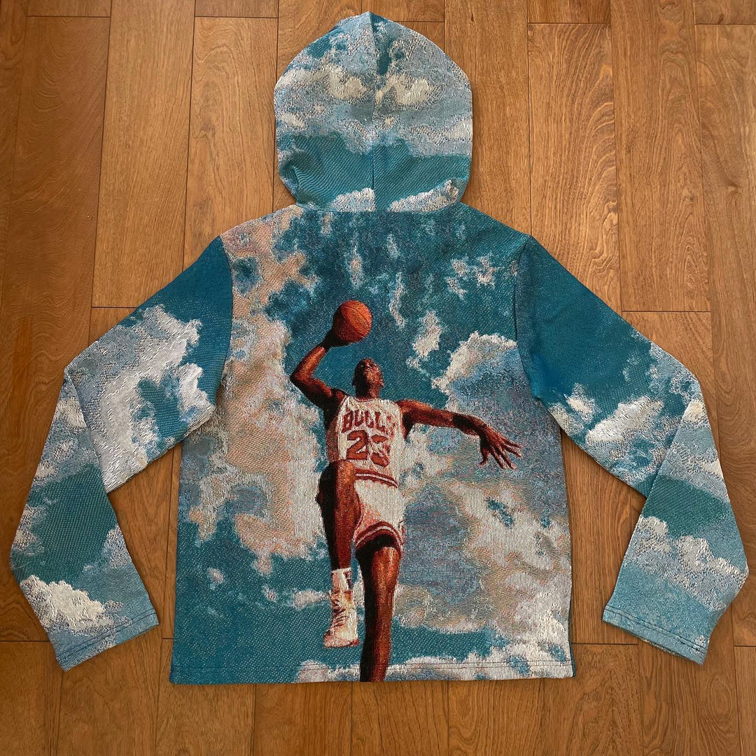 Dunk Sky Casual Street Basketball Hoodie