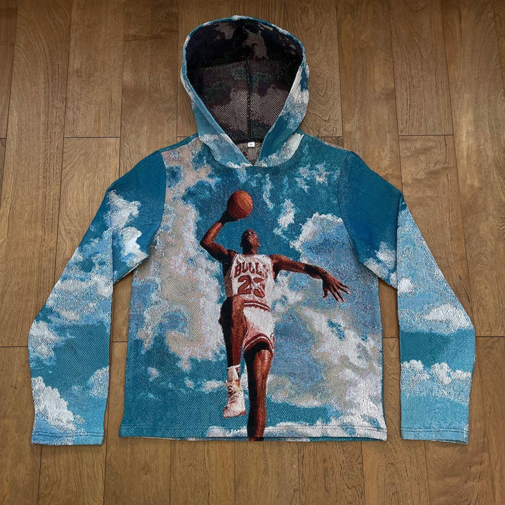 Dunk Sky Casual Street Basketball Hoodie