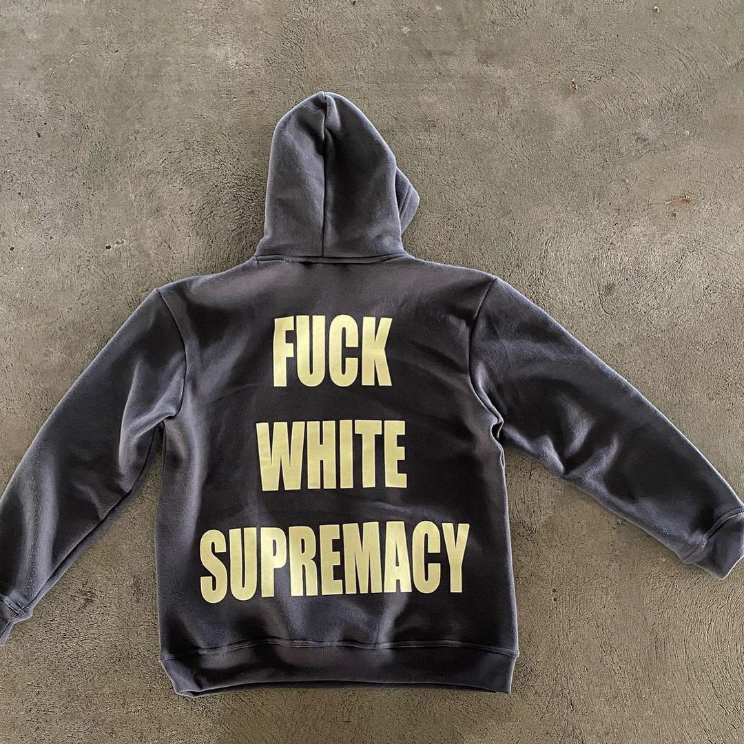 Supremacy Casual Street Print Hoodie