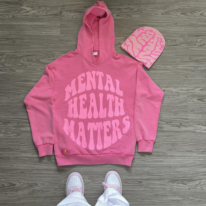 Stylish personalized printed letter hoodie