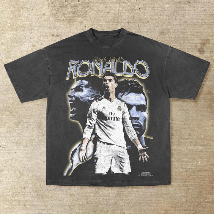 CR7 printed short-sleeved T-shirt