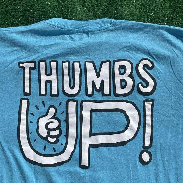 Thumbs up print T-shirt