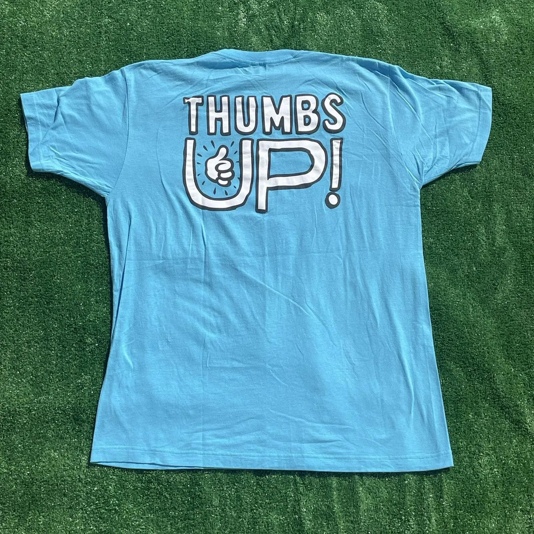 Thumbs up print T-shirt