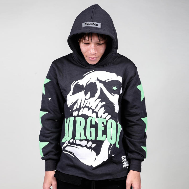 Skull Print Casual Street Hoodie