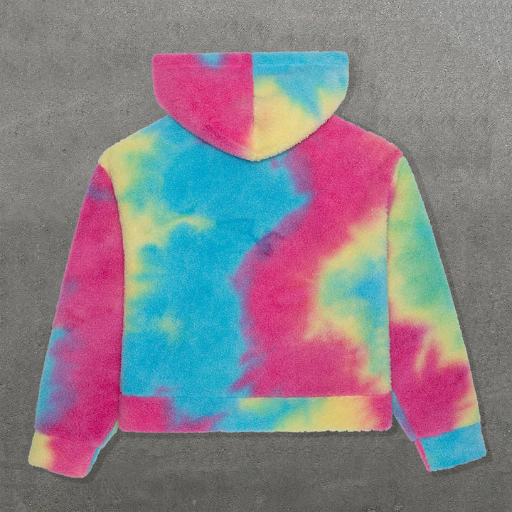 I Am Kenough Tie-dye Print Hoodie