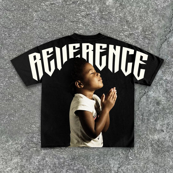 Reverence Print Short Sleeve T-Shirt