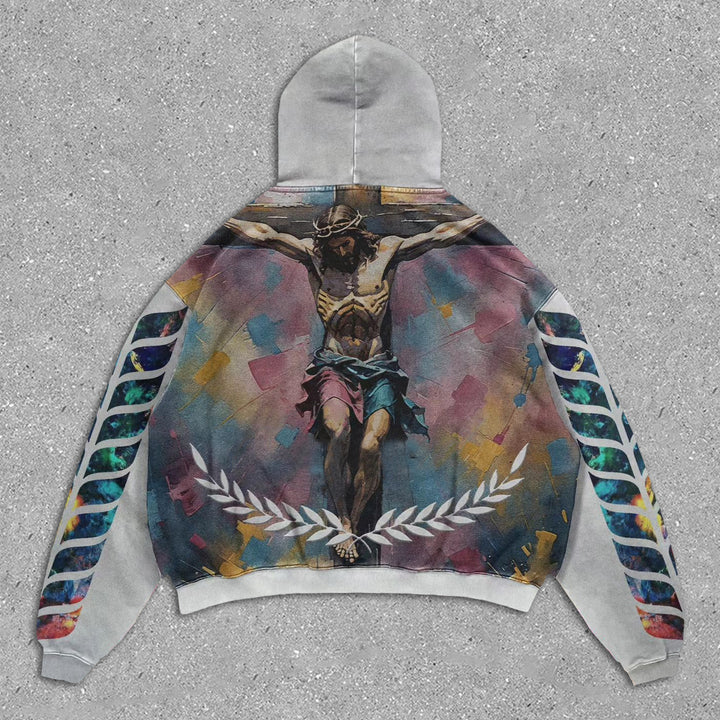 Gradient Jesus Christ Hoodie