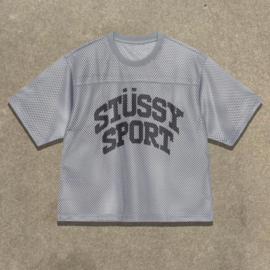 Casual Street Retro Mesh Jersey