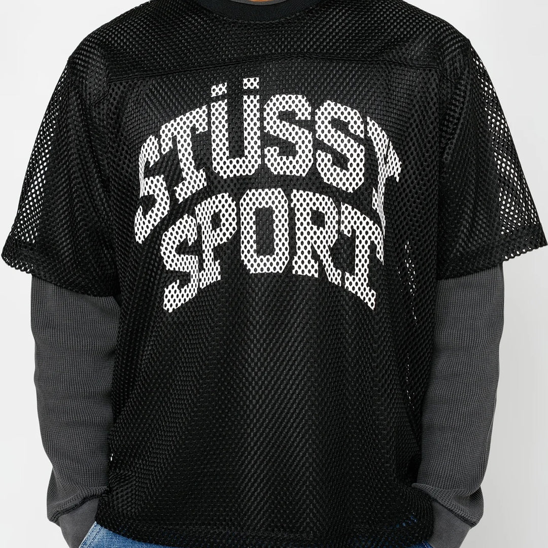 Casual Street Retro Mesh Jersey