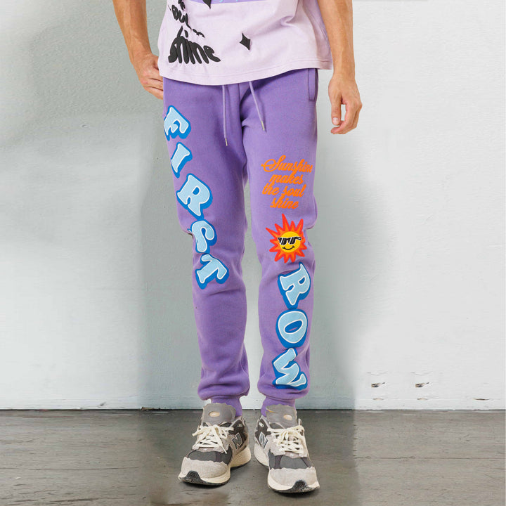 Tide brand retro graffiti casual sweatpants