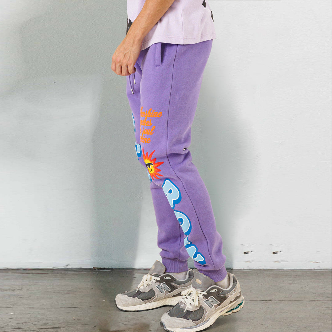 Tide brand retro graffiti casual sweatpants