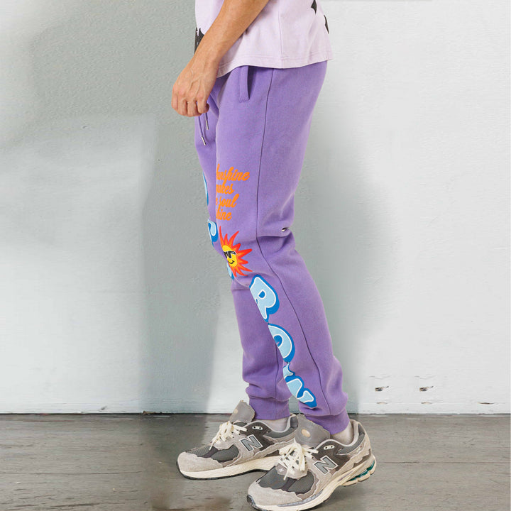 Tide brand retro graffiti casual sweatpants