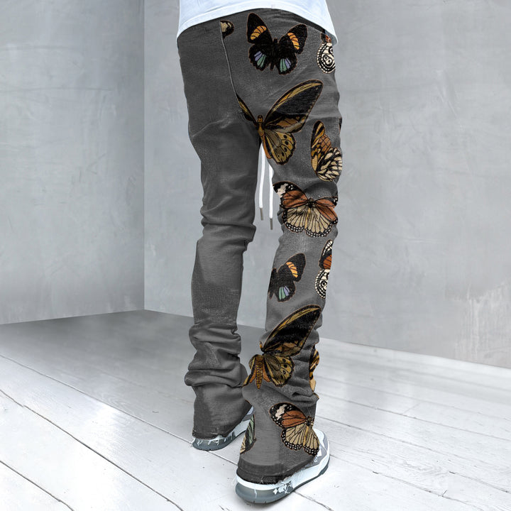 Trendy Graffiti Retro Street Sweatpants