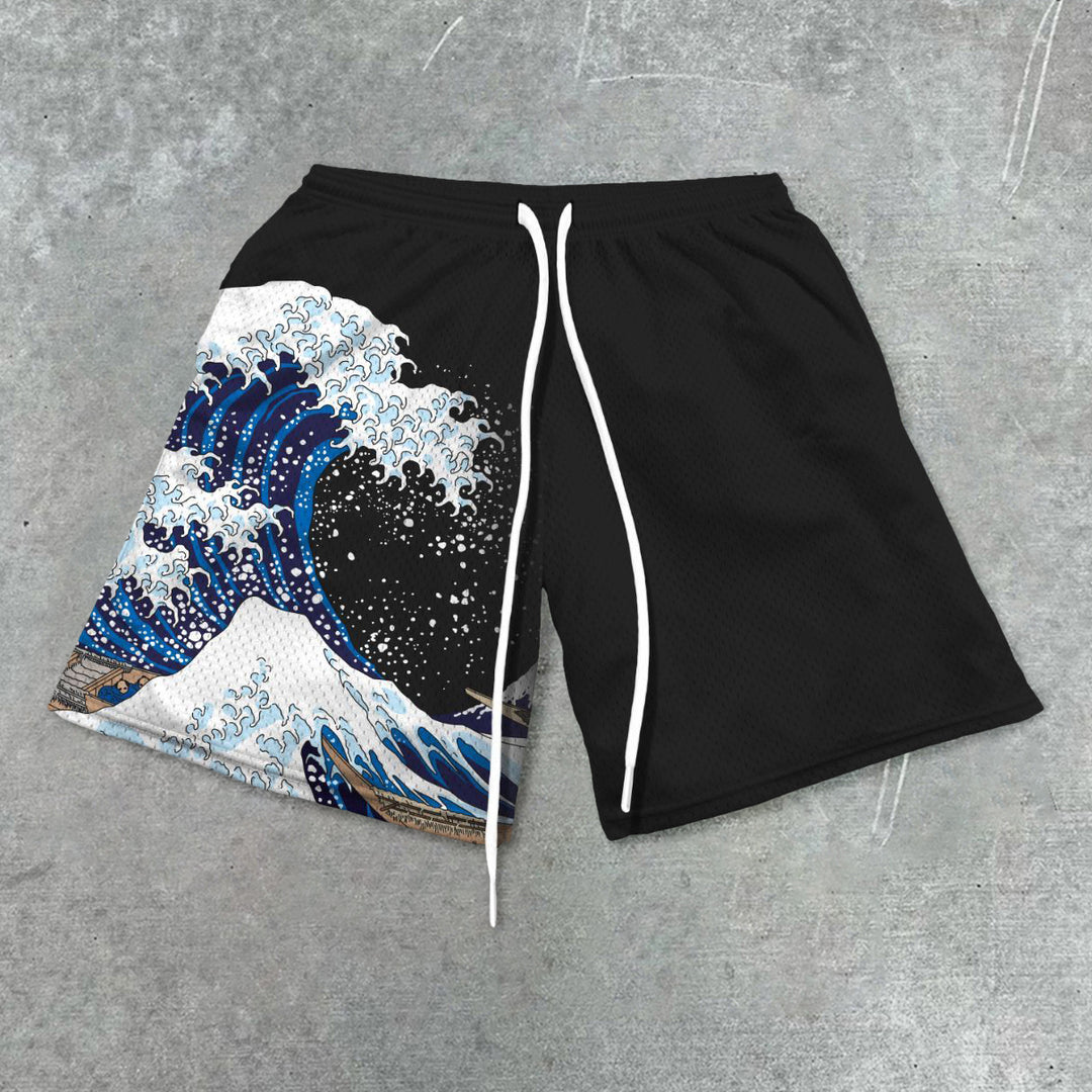 Trendy Surf Casual Mesh Shorts - boasready