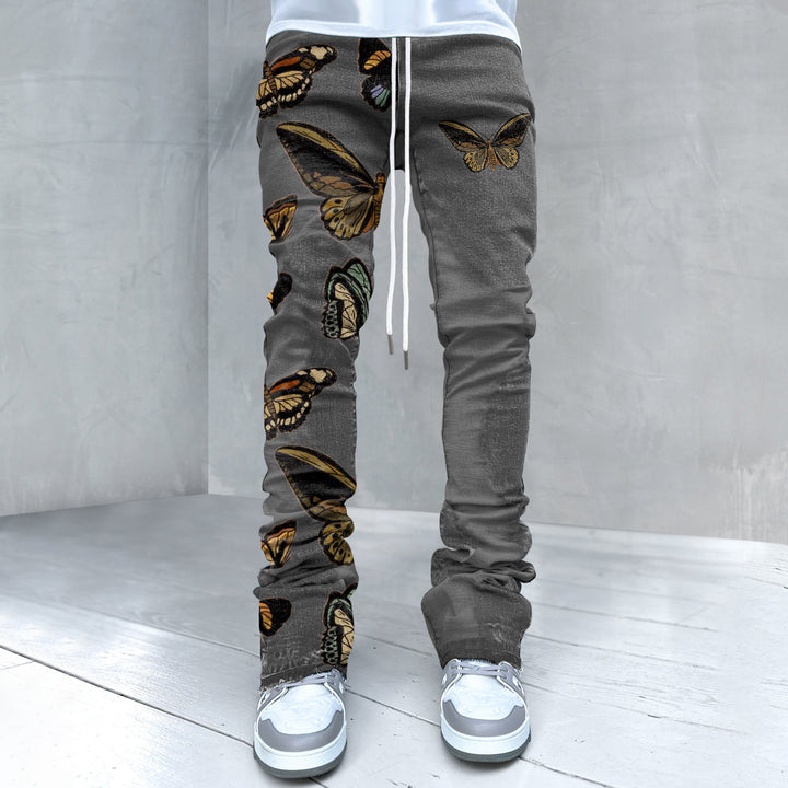 Trendy Graffiti Retro Street Sweatpants