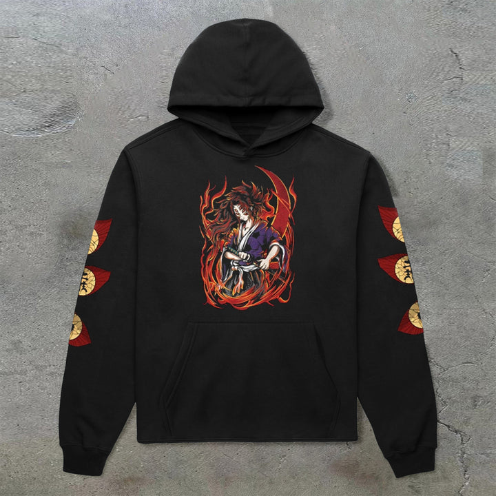 Ghost Blade Manga Print Hoodie - boasready