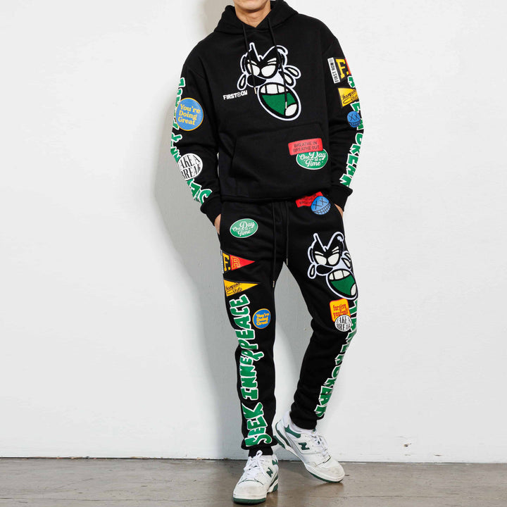 Trendy personalized cartoon hip-hop sweatpants