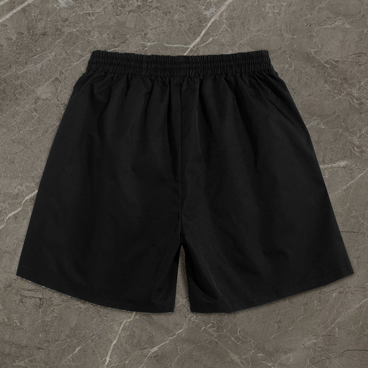 paneled comic strip street shorts