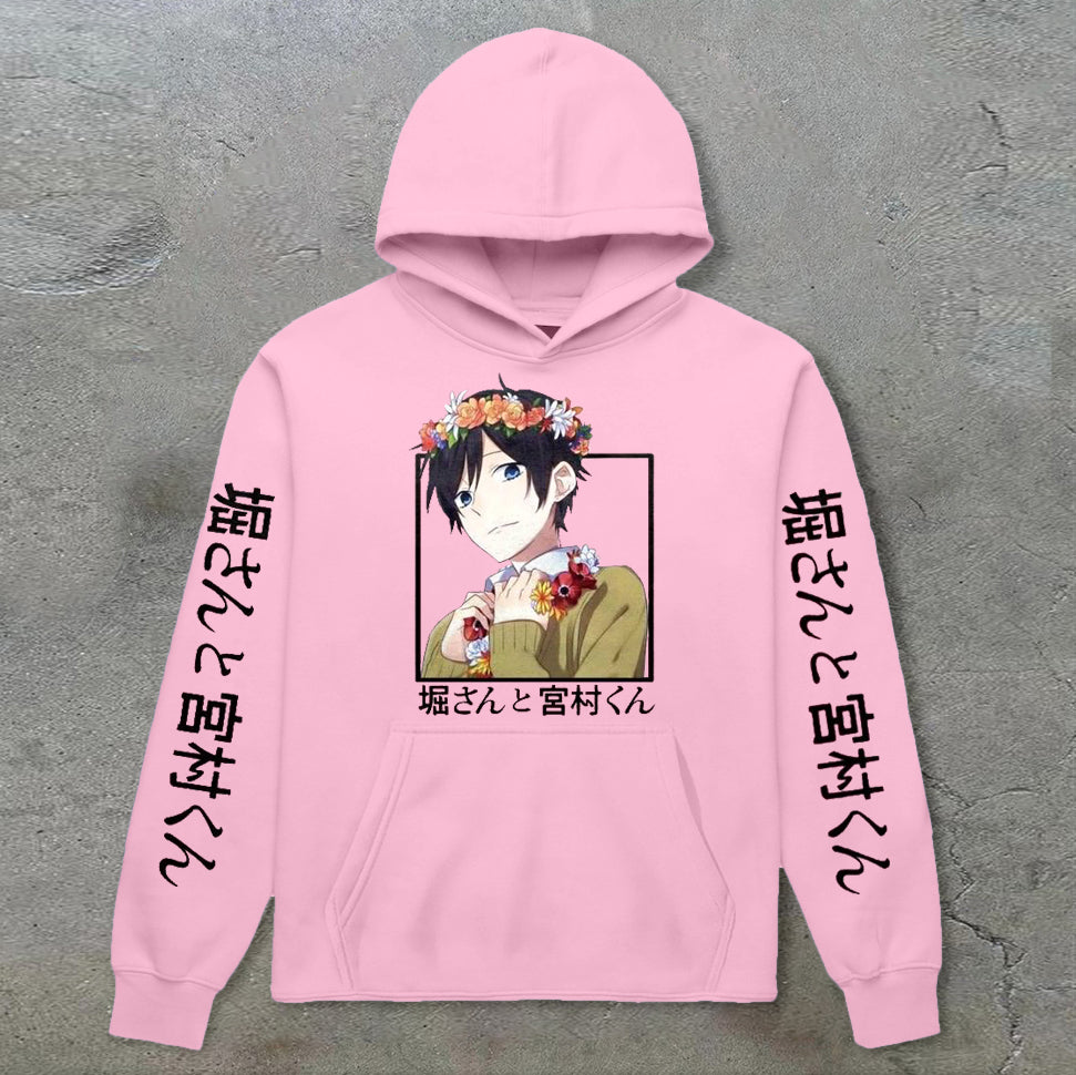 Personalized Comic Print Stylish Hoodie - boasready