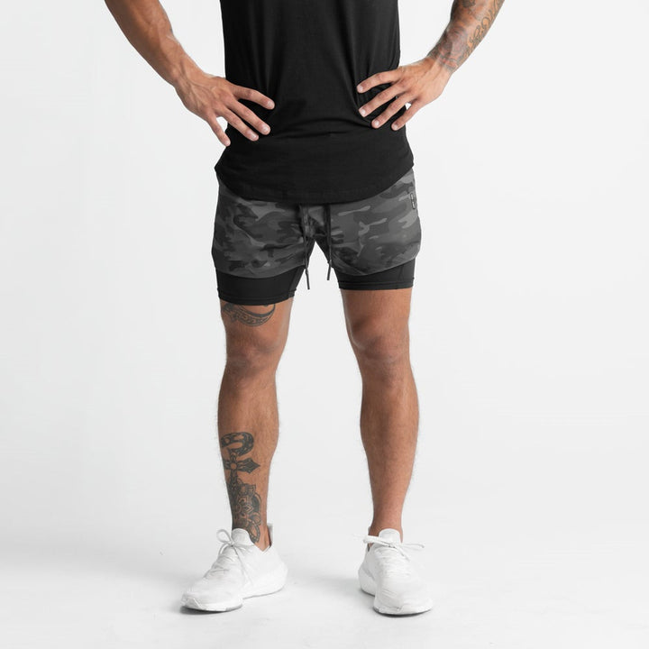 Quick Drying Breathable Multi Pocket Sports Shorts