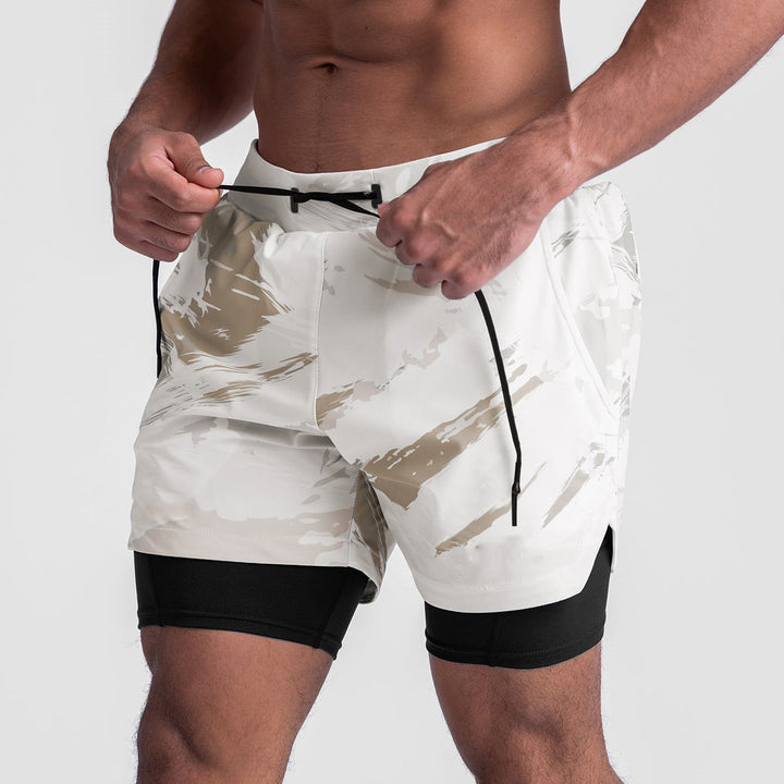 Quick Drying Breathable Multi Pocket Sports Shorts