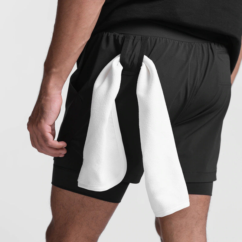 Quick Drying Breathable Multi Pocket Sports Shorts