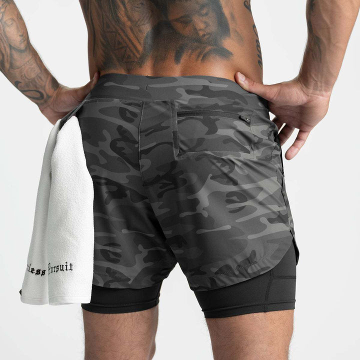 Quick Drying Breathable Multi Pocket Sports Shorts