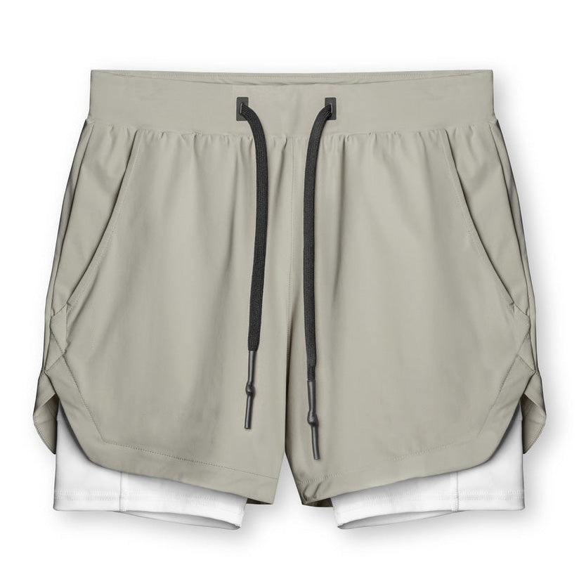 Quick Drying Breathable Multi Pocket Sports Shorts