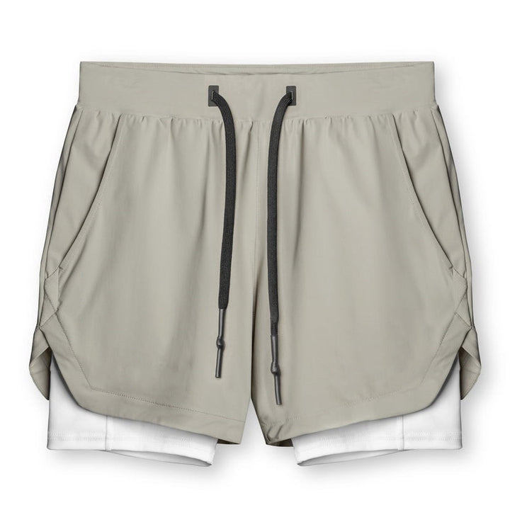 Quick Drying Breathable Multi Pocket Sports Shorts