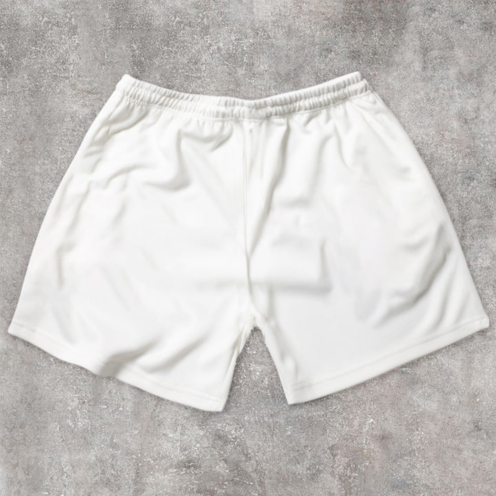 Comfortable Street Basketball Pattern Retro Shorts - boasready