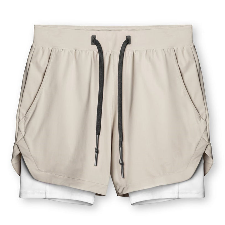 Quick Drying Breathable Multi Pocket Sports Shorts