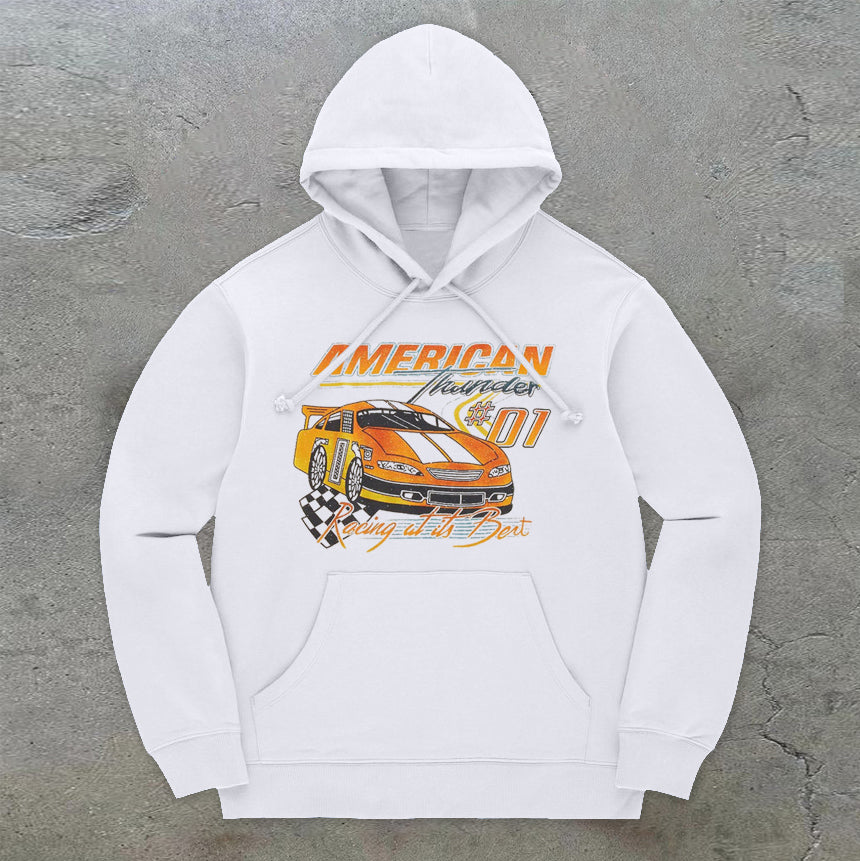 Hip Hop Cars Long Sleeve Hoodie - boasready