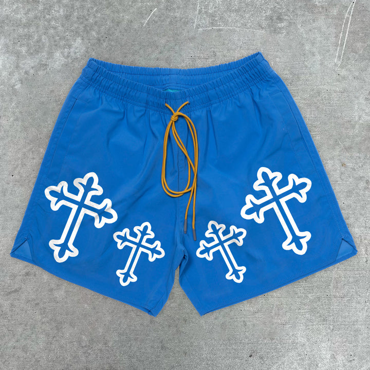 Cross Retro Street Hip Hop Shorts